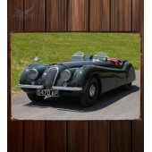 Металлическая табличка Jaguar XK120 Alloy Roadster 347